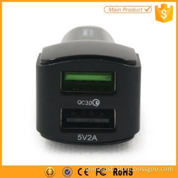 3.6V -12V fast charging dual port qc2.0 car charger